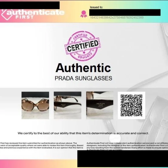 Prada Authentic Non-RX Sunglasses display picture 3